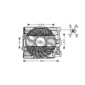 Ventilador, refrigeração do motor