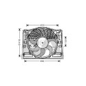 Ventilador, refrigeração do motor