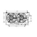 Ventilador, refrigeração do motor