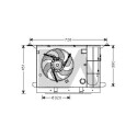 Ventilador, refrigeração do motor