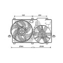 Ventilador, refrigeração do motor