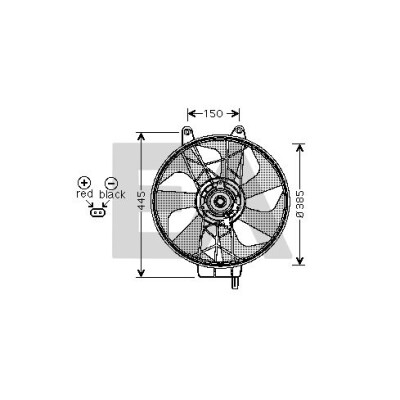 Ventilador, refrigeração do motor