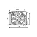 Ventilador, refrigeração do motor