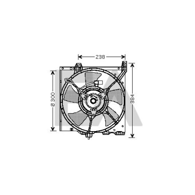 Ventilador, refrigeração do motor