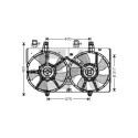 Ventilador, refrigeração do motor
