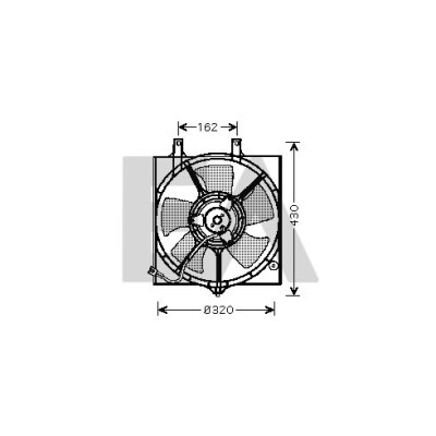 Ventilador, refrigeração do motor