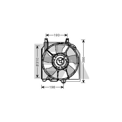 Ventilador, refrigeração do motor