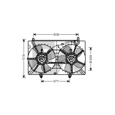 Ventilador, refrigeração do motor