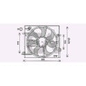 Ventilador, refrigeração do motor