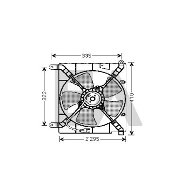 Ventilador, refrigeração do motor
