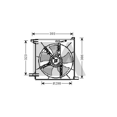 Ventilador, refrigeração do motor