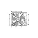 Ventilador, refrigeração do motor