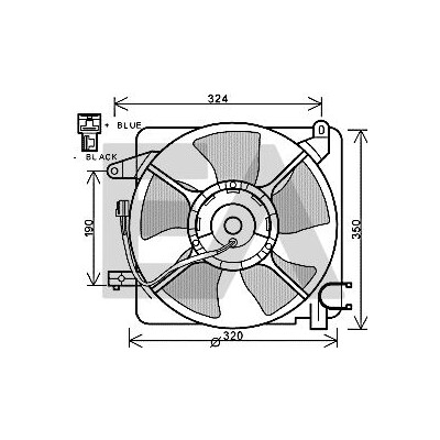 Ventilador, refrigeração do motor