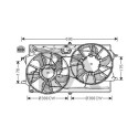 Ventilador, refrigeração do motor