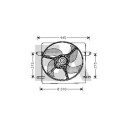 Ventilador, refrigeração do motor