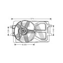 Ventilador, refrigeração do motor
