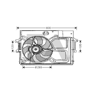 Ventilador, refrigeração do motor