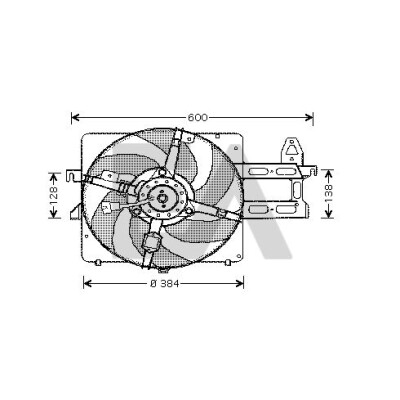 Ventilador, refrigeração do motor