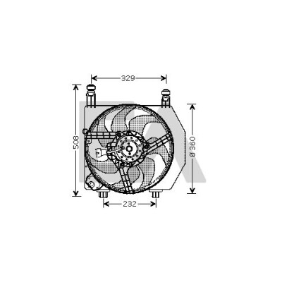 Ventilador, refrigeração do motor