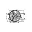 Ventilador, refrigeração do motor