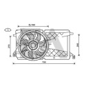 Ventilador, refrigeração do motor