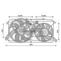 Ventilador, refrigeração do motor