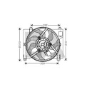 Ventilador, refrigeração do motor