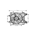 Ventilador, refrigeração do motor