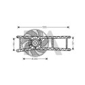 Ventilador, refrigeração do motor