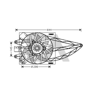 Ventilador, refrigeração do motor