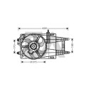 Ventilador, refrigeração do motor