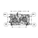 Ventilador, refrigeração do motor