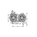 Ventilador, refrigeração do motor