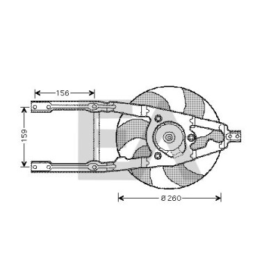 Ventilador, refrigeração do motor