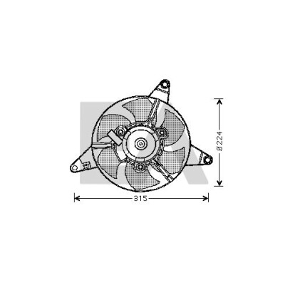 Ventilador, refrigeração do motor