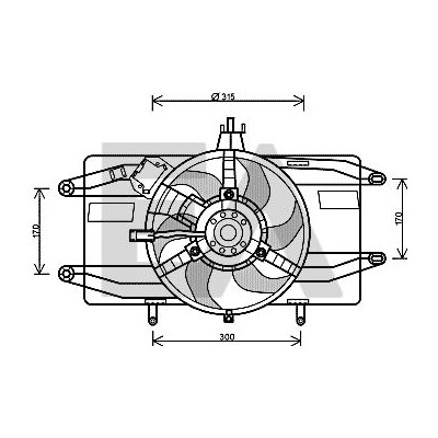 Ventilador, refrigeração do motor