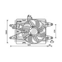 Ventilador, refrigeração do motor