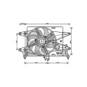 Ventilador, refrigeração do motor