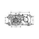 Ventilador, refrigeração do motor