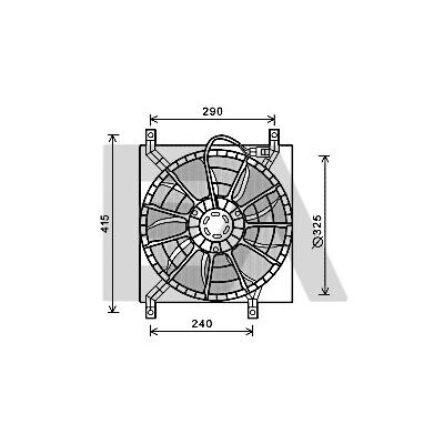 Ventilador, refrigeração do motor