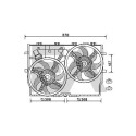 Ventilador, refrigeração do motor