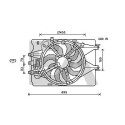 Ventilador, refrigeração do motor
