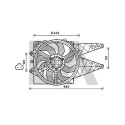 Ventilador, refrigeração do motor