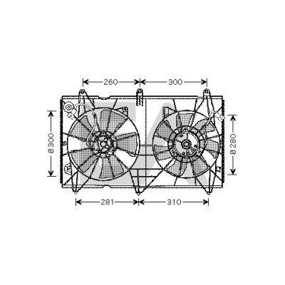 Ventilador, refrigeração do motor
