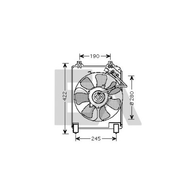 Ventilador, refrigeração do motor