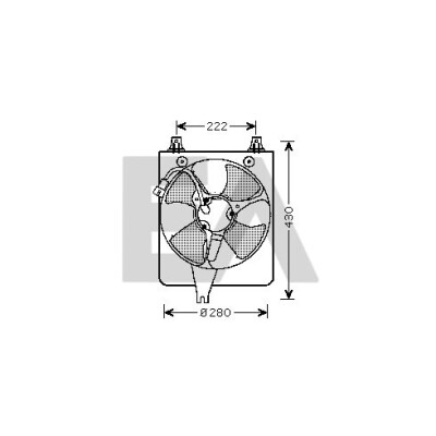 Ventilador, refrigeração do motor
