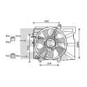 Ventilador, refrigeração do motor