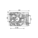 Ventilador, refrigeração do motor