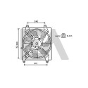 Ventilador, refrigeração do motor