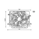 Ventilador, refrigeração do motor